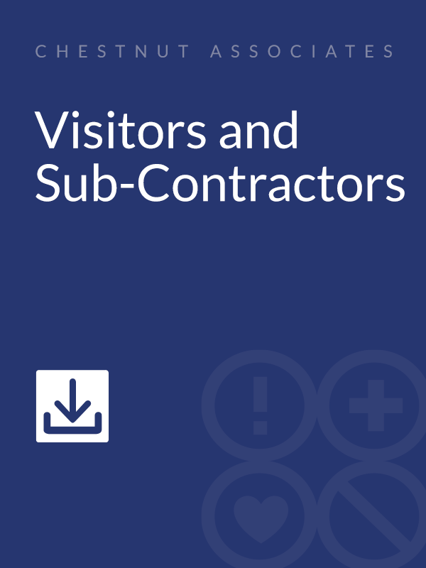Product Tabs - Visitors and sub contractors
