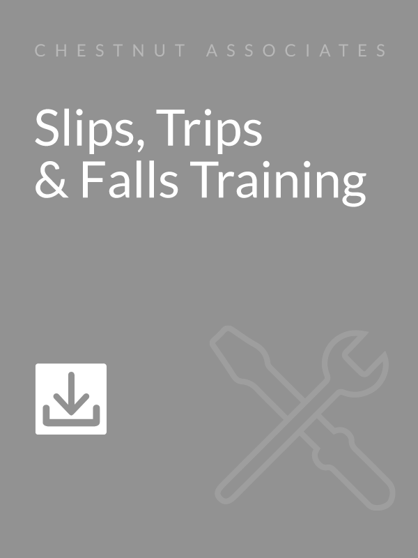 Slips trips and falls training