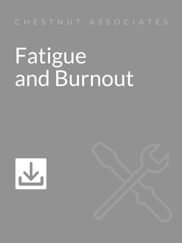 Fatigue and Burnout